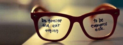 Be Yourself Facebook Covers